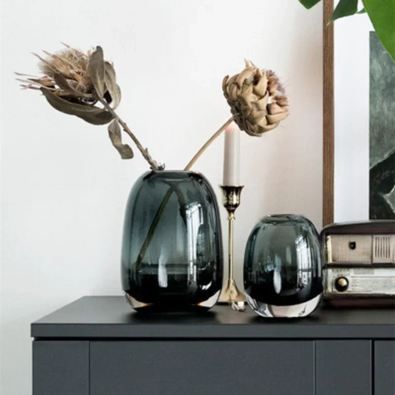 Obsidian Mist Vase