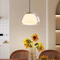 Danish Jelly Glass Lustre Pendant Lights Modern Simple Bedroom Bedside Hanging Lamp Living Room Glass Dining Room Home Decor-Letifly Lights and Decor