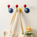 Magnetic wall hooks ceramic colorful retro modern hallway hooks ref hook magnets