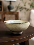 Gorgeous rice bowl Retro coarse pottery handmade dessert rice bowl-Letifly Lights and Decor