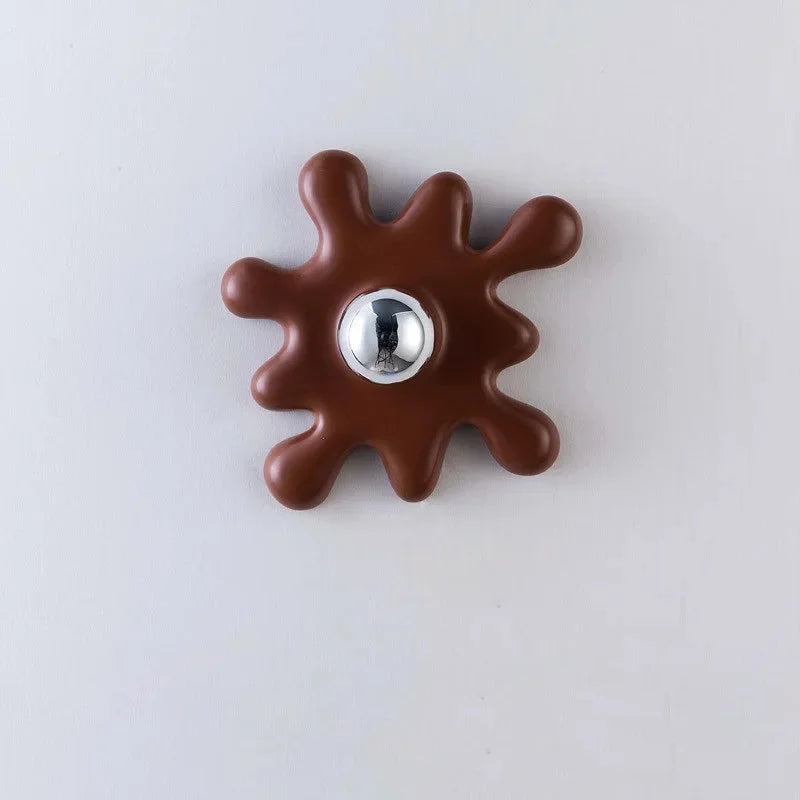 Sunflower Wall Lamp Creative Bedroom Bedside Corridor Balcony Living Room Background Wall Lamp Interior Decoration Lamps E14-Letifly Lights and Decor