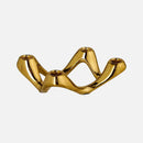Serpentine Ceramic Candelabra