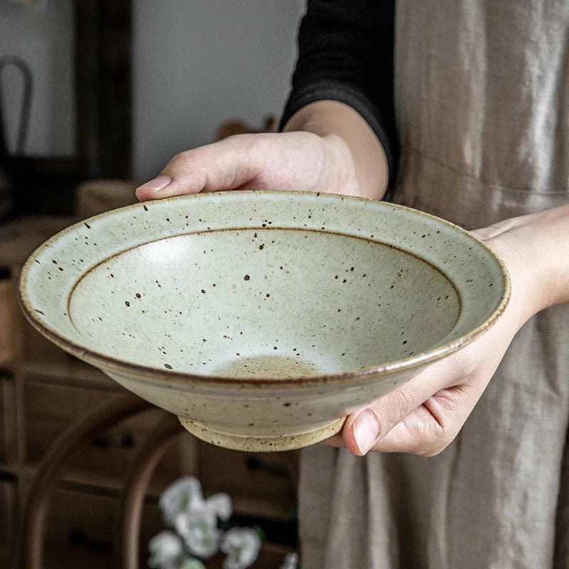 Oatmeal Speckle Bowl