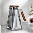 Cold water kettle made of high borosilicate glass for household hospitality, with a large capacity for cold boiled water-Letifly Lights and Decor