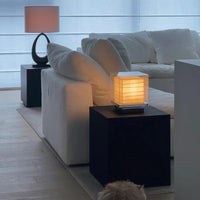 Nordic Minimalist Wabi Sabi Rice Paper Table Lamp Living Room Bedroom Home Decor Indoor Lighting Study Bedside Reading Light-Letifly Lights and Decor
