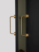 Antique Brass Furniture Handles with Backplate Wardrobe Kitchen Cupboard Cloakroom Bedside Cabinet Handle Bedroom Accessories-Letifly Lights and Decor