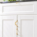 Brass Invisible Gold Handle Cabinet Door Knob Handle Desk Drawer Pulls Modern Knobs Furniture Hardware Kitchen Accessories-Letifly Lights and Decor