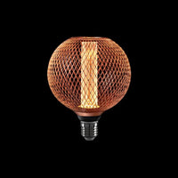 Nordic Simple Wrought Iron Mesh Cover Lamp Metal Cage Dining Bar Counter Light Luxury RN Light Pillar E27 Home Room Decor Indoor-Letifly Lights and Decor