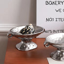 1Pc Ceramic Double-Ear Soap Dish, Vintage Double-Ear Soap Dish with High Stand, Suitable for Home Decoration, Bathroom Soap Storage, Kitchen Storage, Entryway Jewelry Storage, Gift Giving-Letifly Lights and Decor