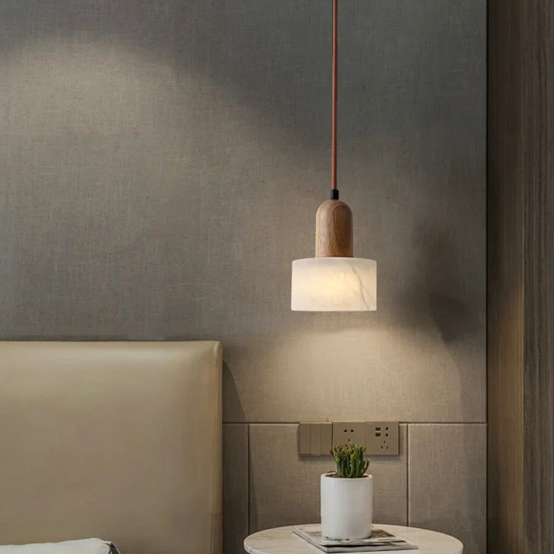 Serenity Marble Pendant Light-Letifly Lights and Decor