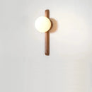Moonlight Creative Wall Lights Walnut Wood Wabi-sabi Modern Sconce Lamps Home Decor Living Dining Room Bedroom Study Corridor-Letifly Lights and Decor
