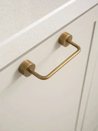 Antique Brass Furniture Handles with Backplate Wardrobe Kitchen Cupboard Cloakroom Bedside Cabinet Handle Bedroom Accessories-Letifly Lights and Decor
