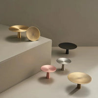 Letifly Lights & Decor - Soren Disc Cabinet Knob - Solid brass round cabinet knob with disc-shaped face in multiple finishes