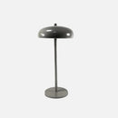 Rechargeable LED table lamp with touch dimmer portable bedside night light dome design