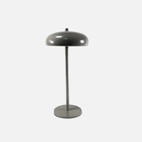 Rechargeable LED table lamp with touch dimmer portable bedside night light dome design
