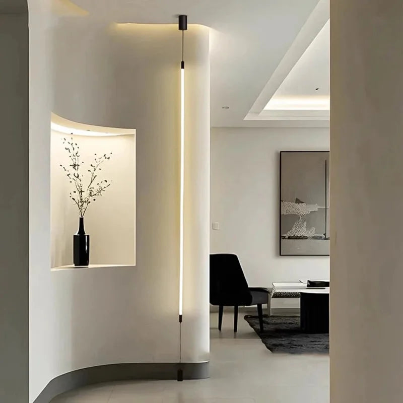 Modern LED Floor Lamp for Living Room Bedroom, Dimmable Standing Lamp with Remote Control, 3 Color Temperatures.-Letifly Lights and Decor