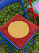 Handmade Colorful Tufting Seat Cushion Soft Square Chair Sofa Pad Hanging Wall Decoration Tapestry Home Office Warm Decor-Letifly Lights and Decor