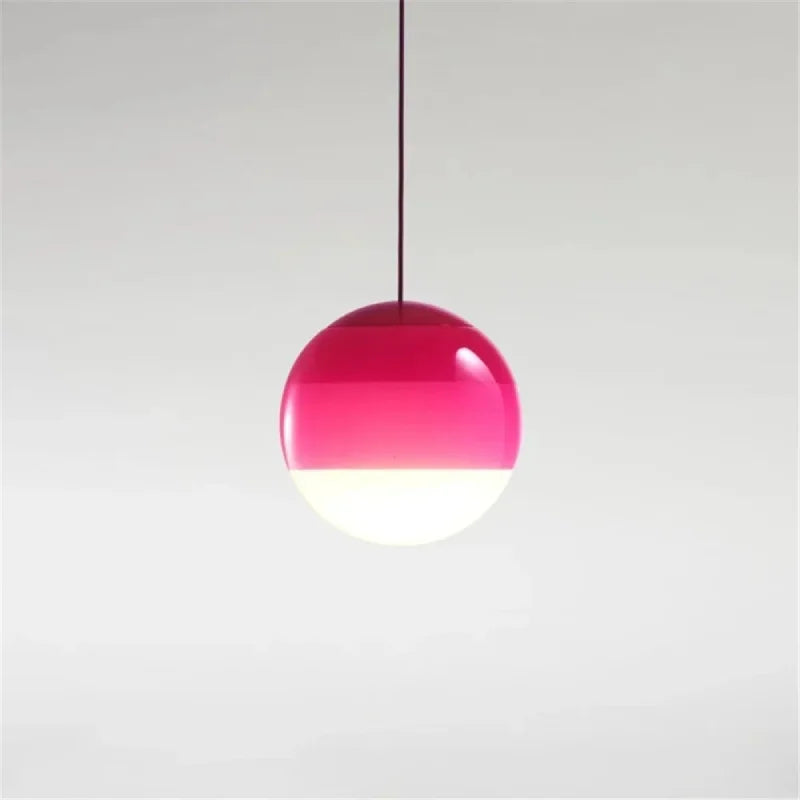 Modern Creative Colored Glass Ball LED Chandelier Restaurant Living Room Bedroom Hotel Art Pendant Lamp Home Decor Light Fixture-Letifly Lights and Decor