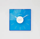 Modern Transparent Clock Klein Blue Wall Hanging Clock Timepiece for Bedroom Living Room Office Acrylic Square Wall Decor-Letifly Lights and Decor