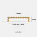 Tinhob Solid Brass Small Round Ball Handle Cabinet Wardrobe Drawer Knobs/ Shoe Cabinets for Drawers Kitchen Handles Accessories-Letifly Lights and Decor