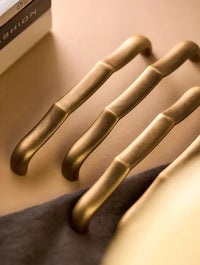 Santaya Antique Brass Cabinet Pulls Handles Dresser Drawer Solid Brass Cabinet Handles Wardrobe Kitchen Hardware Pull-Letifly Lights and Decor