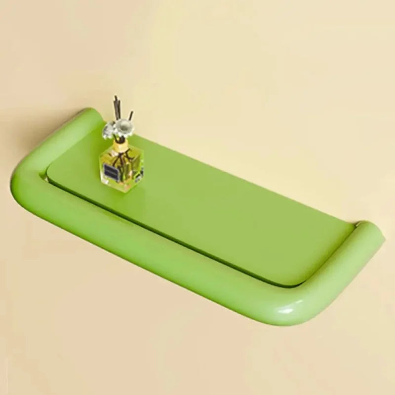 Dopamine Bathroom Storage Shelf Drainable Free Punch Wall Hanging Storage Rack Sturdy High Quality Toiletries Organizer Home-Letifly Lights and Decor
