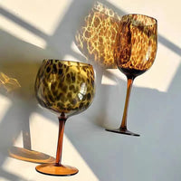 Savanna Spot Stemware-Letifly Lights and Decor