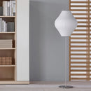 Silk Shades Elegant table and floor lamps polished chrome base diffused light lampshade for bedroom and living room