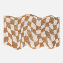 Sketch Checks Tufted Bath Mat