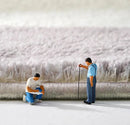 Plush Bath Mat Soft Anti-Slip Absorbent Waterproof with Playful Design