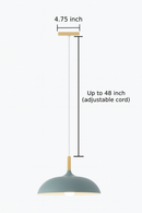 Soft Pastel Palette Pendant Lights in Metal & Wood - Final Sale-Letifly Lights and Decor