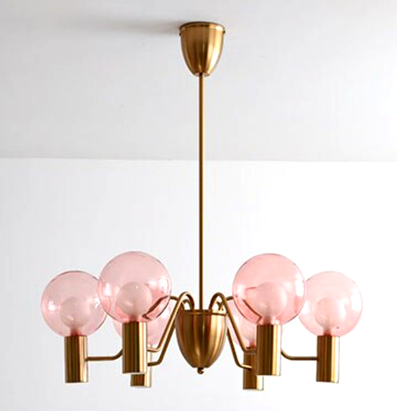 Soiree LED-Kronleuchter aus Glas