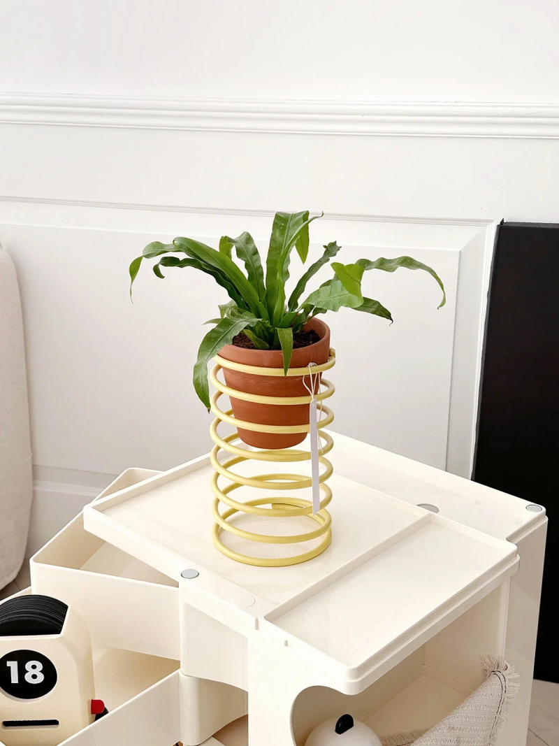 Spring Wire Planter Stand-Letifly Lights and Decor