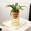 Spring Wire Planter Stand-Letifly Lights and Decor