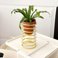 Spring Wire Planter Stand-Letifly Lights and Decor