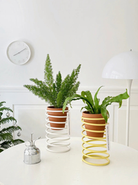 Spring Wire Planter Stand-Letifly Lights and Decor