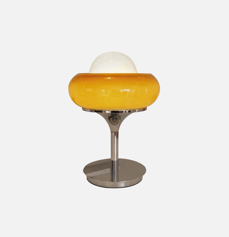 Starburst Retro Glass & Chrome LED Table & Floor Lamp-Letifly Lights and Decor
