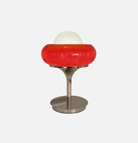 Starburst Retro Glass & Chrome LED Table & Floor Lamp-Letifly Lights and Decor