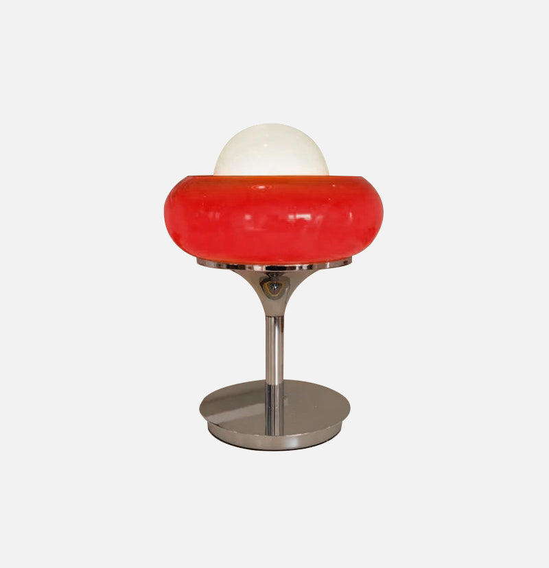 Starburst Retro Glass & Chrome LED Table & Floor Lamp-Letifly Lights and Decor