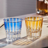 cocktail shot glass japanese colored whiskey glass