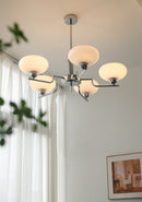 Teresie Mid-Century Glass Orb Chandelier