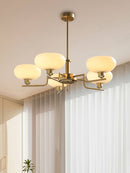 Teresie Mid-Century Glass Orb Chandelier