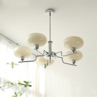 Teresie Mid-Century Glass Orb Chandelier