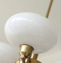 Teresie Mid-Century Glass Orb Chandelier