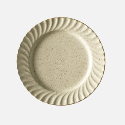Texture Speckled Plate - Final Sale-Letifly Lights and Decor