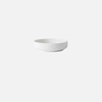 Ceramic Matte Glazed Dinnerware collection textured ceramic tableware ribbed pattern minimalist plates bowls