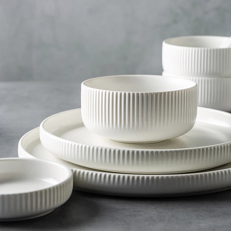 Tim Matte Glazed Ceramic Dinnerware