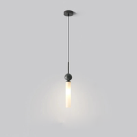Marble Pendant Lights and chandelier sleek marble line pendant lamp