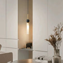Marble Pendant Lights and chandelier sleek marble line pendant lamp