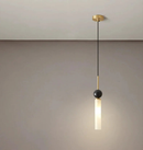 Marble Pendant Lights and chandelier sleek marble line pendant lamp